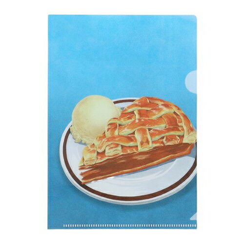 【10%OFFクーポン】デルフォニックス アメリカンスイーツクリアホルダー B6 A アップルパイ ブルー DEL..