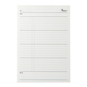 【10%OFFクーポン】調度 Teriw THE MAT テリュー・ザ・マット タスクリストリフィル B6 メーカー品番TRB6002