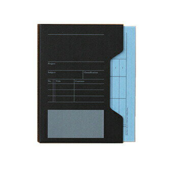 KNOX ノックス Mini6サイズ リフィルファイルボックス ブルー メーカー品番523-765