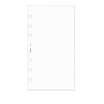 【10%OFFクーポン】日本能率協会 Bindex バイブルサイズ 方眼メモ ホワイト 30枚入り システム手帳リフィル メーカー品番422