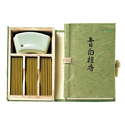 【10%OFFクーポン】日本香堂 毎日白檀香 スティック60本入 お香 メーカー品番551