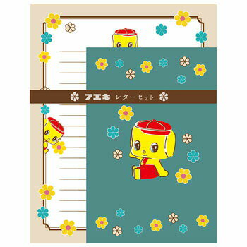 【10%OFFクーポン】不易糊工業 フエキくん レターセット フワラー 便箋封筒セットfueki/ メーカー品番CFLS1