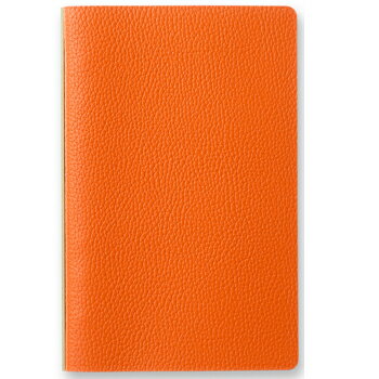 【10%OFFクーポン】PLOTTER プロッター 6穴リングレザーバインダー バイブルサイズ Shrink シュリンク オレンジ システム手帳 メーカー品番7...