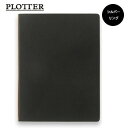 【10%OFFクーポン】PLOTTER プロッター 6穴リングレザーバインダー Liscioリスシオ A5サイズ ブラック システム手帳 メーカー品番77716809