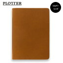 【10%OFFクーポン】PLOTTER プロッター 6穴リングレザーバインダー Liscioリスシオ ミニサイズ ブラウン システム手帳 メーカー品番77716...