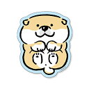 【10%OFFクーポン】マインドウェイブ しばんばん ステッカー むちころりん MIND WAVE メーカー品番82146