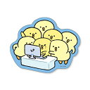【10%OFFクーポン】マインドウェイブ ぴよこ豆 ステッカー パソコン MIND WAVE メーカー品番82149