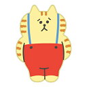 【10%OFFクーポン】マインドウェイブ ごろごろにゃんすけ ダイカットマット サスペンダーくん MIND WAVE メーカー品番95238