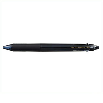 ボール径：0.7mm 芯径：0.5mm 軸色：透明ブラック インク色：黒、赤、青 「クセになる、なめらかな書き味。」を実現した、世界初の画期的な新開発インクを搭載し、 既存の油性ボールペンと比較して、『JETSTREAM』は筆記速度に関わらず、低い筆記抵抗で なめらかな書き味を実現しました。 新しい色材と顔料を組み合わせることによって、従来のインクの約2倍の黒色密度を実現しました （黒インク）。 新開発のインクは紙にしみ込みやすく、乾きもかなりスピーディです。 従来の油性インクにありがちな、描線にふれて手が汚れるといったストレスを軽減しました。 新構造でインクの直流＆逆流を防止。　