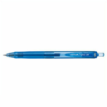 【10%OFFクーポン】三菱鉛筆 ユニボールシグノ RT 0.38mm ライトブルー ゲルインクボールペン メーカー品番UMN103.8・50個までメール便にて発送いたします