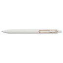 【10%OFFクーポン】三菱鉛筆 ゲルインクボールペン ユニボールワン 0.5mm 黒(ローズゴールドver.) オフホワイト メーカー品番UMNSG05.24