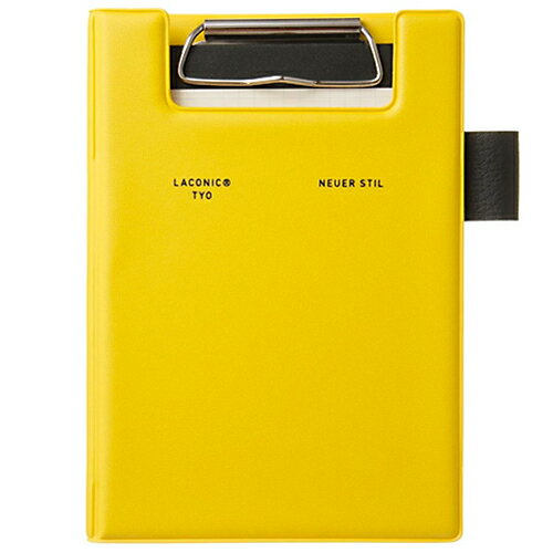 【10%OFFクーポン】ラコニック A6フィールドパッド ベーシックセット メモパッドフォルダー イエロー LACONIC メーカー品番LUB01-YE