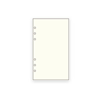 【10%OFFクーポン】レイメイ システム手帳リフィル ダヴィンチ バイブル 徳用ノート 無地クリーム メー..