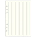 【10%OFFクーポン】レイメイ藤井 ダヴィンチ システム手帳リフィル 縦罫ノート (8mm罫) A5サイズ Davinci メーカー品番DAR1225