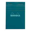 【10%OFFクーポン】ロディア ブロックロディア NO.13 カラーズ メモ帳 ターコイズ RHODIA メーカー品番CF13300