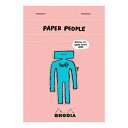 【10%OFFクーポン】ペーパーピープル byロディア×ジャンジュリアン No.13 JeanJullien ブロックロディア ピンク RHODIA メーカー品...