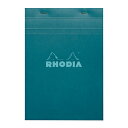 【10%OFFクーポン】ロディア ブロックロディア NO.16 カラーズ メモ帳 ターコイズ RHODIA メーカー品番CF16302
