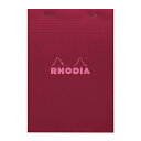 【10%OFFクーポン】ロディア ブロックロディア NO.16 カラーズ メモ帳 プラム RHODIA メーカー品番CF16304