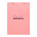 【10%OFFクーポン】ロディア ブロックロディア NO.16 カラーズ メモ帳 ピンク RHODIA メーカー品番CF16311