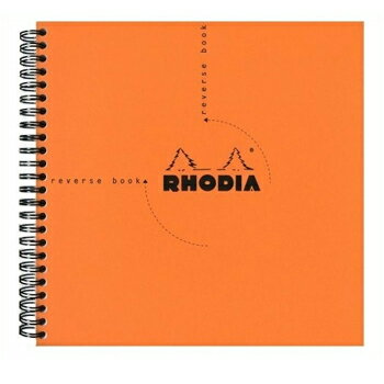 【6/1ワンダフルデー限定ポイント10倍】【10%OFFクーポン】RHODIA ロディア クラシック リバースブック オレンジ メーカー品番cf193608 1