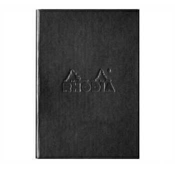 【10%OFFクーポン】RHODIA ロディア ハードカバー No.11 ブラック メモ帳 方眼罫 メーカー品番cf-rdhc11bk