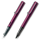 LAMY アルスター 万年筆・ローラーボール 2本セット アルミボディ ロングセラー 名入れ プレゼント お祝い 人気(3)