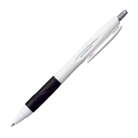 SXN-150-05N 三菱鉛筆 ジェットストリーム0.5（白軸）100本組 企業PR・イベント配布 名入れボールペン 美しいフォルムを持つノック式油性ボールペン