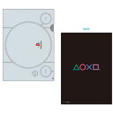 funbox PlayStation A4 クリアファイル プレイステーション レトロ 懐かしい プレゼント オシャレ