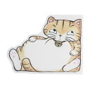 のあぷらす ダイカットメモ やまねこ 茶トラ 90枚 猫グッズ イチオシ かわいい プレゼント 女子文具 雑貨