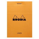 RHODIA ブロック ロディア メモ No11 横罫 cf11600 オレンジ ロングセラー