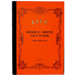 丈夫で上質な紙質を持った大人のための高級ノート LIFE B6ノーブルノート 【方眼】