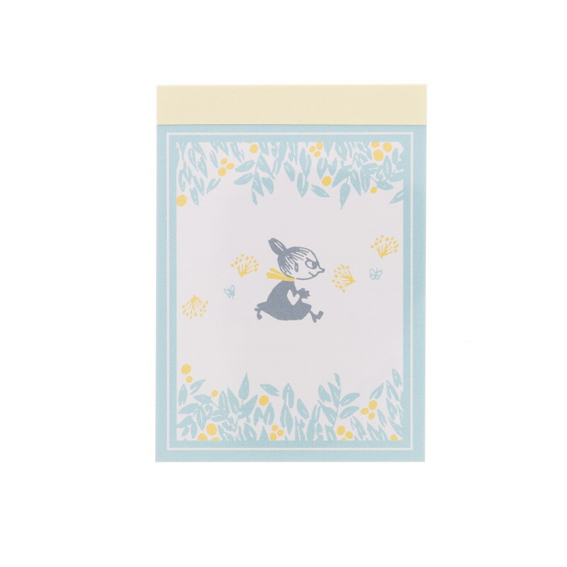 カミオジャパン ムーミン リトルミイ ミニメモ ひだまり2柄 80枚 日本製 女子文具 プレゼント メモ帳 プチギフト お礼 20冊までメール便対応 文具 大人...