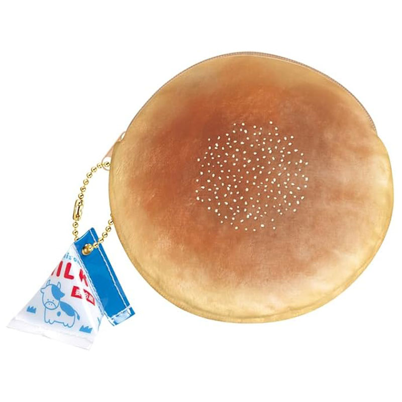 カミオジャパン パロディポーチ あんぱん ペンケース 小物入れ オシャレ プレゼント かわいい SNS映え イチオシ