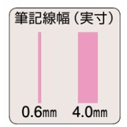 文字を見ながらマークするはみだししらずの蛍光ペン　三菱鉛筆　プロパス・ウィンドウ