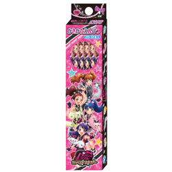 ポイント10倍 プリティーリズム 鉛筆 2B ダース 名入れ無料 入学 女の子 オシャレ プレゼント お祝い アイドル