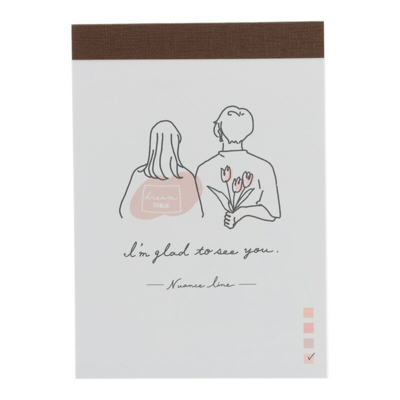 クラックス ミニメモ Nuancelineサプライズ 2柄 80枚 日本製 女子文具 プレゼント メモ帳 プチギフト お礼 20冊までメール便対応 文具 大人か...