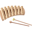 あたたかみのある木から奏でられる音が楽しい♪ 木製の音楽器 アウリスグロッケン ペンタトニック7音