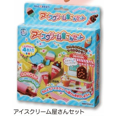 道具や型を使って、自分のオリジナルを作ろう！　銀鳥産業　ねんど押し型シリーズ・アイスクリーム屋さ..