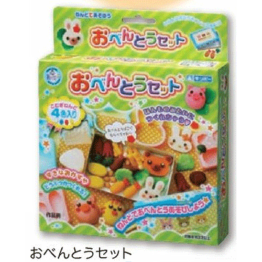 道具や型を使って、自分のオリジナルを作ろう！　銀鳥産業　ねんど押し型シリーズ・おべんとう屋さんセ..