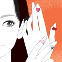 つけるだけで女子力アップ! かわいいものしかつけたくない女性の毎日を応援する! プラス 指サック・メクリッコsweet Sサイズ