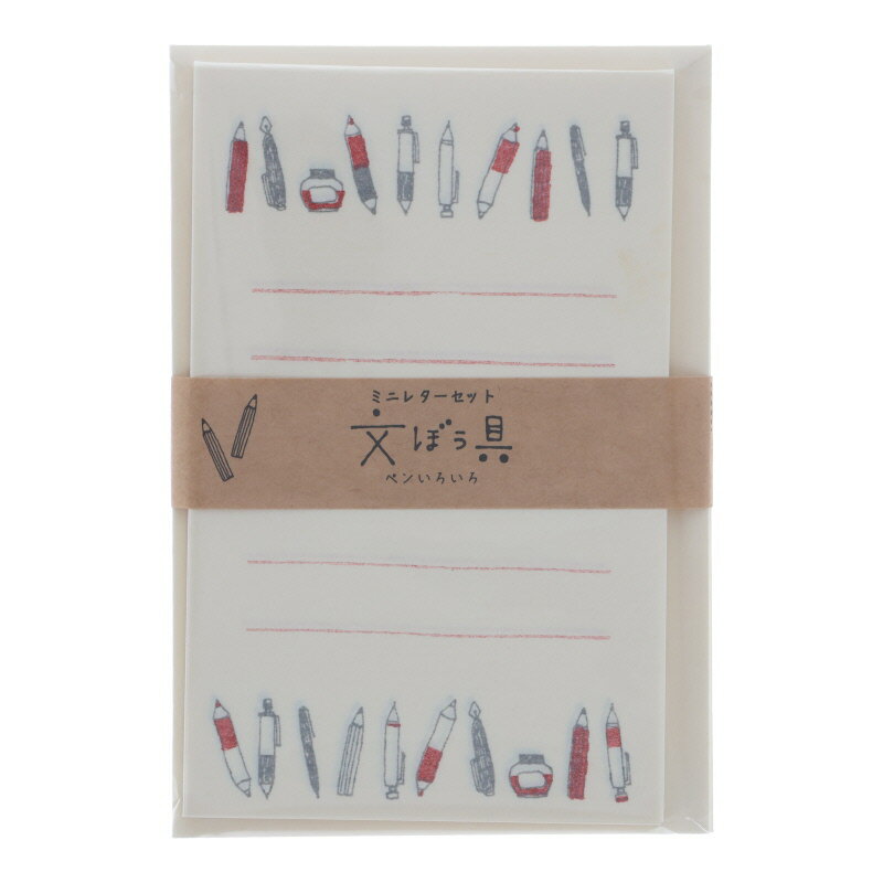 Other - 古川紙工 文ぼう具 ミニレター 日本製 便箋 メッセージ かわいい