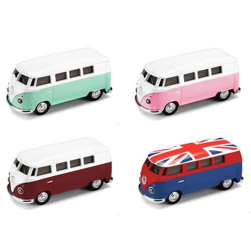 大事なデータを入れて運ぶユニークなUSB　フォルクスワーゲン マイクロバス USB