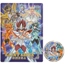 聖闘士星矢Ω 下敷き B5 プレゼント 入学 お祝い 限定 ジャンプ 伝説 キッズ
