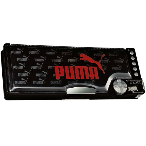 筆記具収納の必需品 3D+チェンジング PUMA 2ドアケズール筆入れ