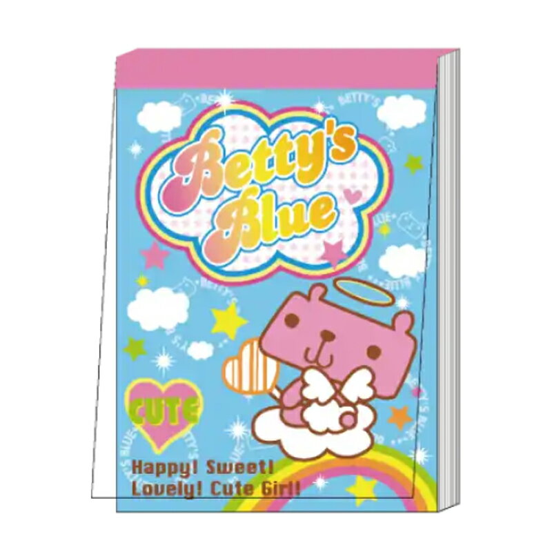 サンスター文具 メモミニ BETTY'S BLUE エイミーちゃん 100枚 平成レトロ かわいい プレゼント