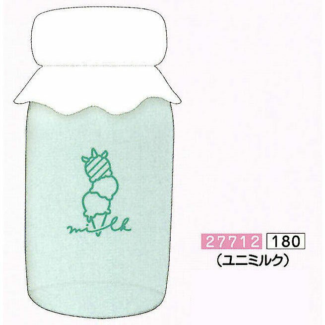 カミオジャパン ミルクボトル消しゴム ユニミルク