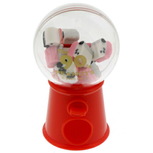 サンスター文具 ガチャっと消ゴム PEANUTS 70周年 90年代 スヌーピー ガチャガチャ コレクション 全5種類 プレゼント