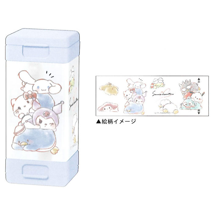 カミオジャパン CM スリムツイン鉛筆削り サンリオキャラクターズ 2穴 入学 プレゼント スタイリッシュ