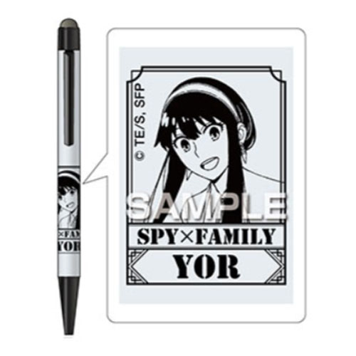 SPY×FAMILY スタイラスペン ヨル 0.7 ノック式 ボールペン ジェットストリーム タッチペン 日本製 限定 三菱鉛筆