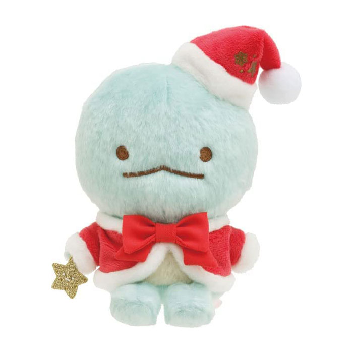 乐天商城 - サンエックス すみっコぐらし クリスマスてづくりぬいぐるみ とかげ 2022 コレクション プレゼント 限定